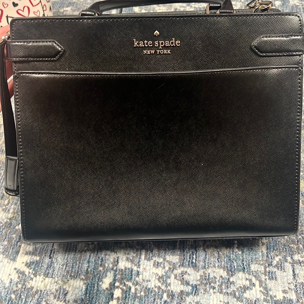 black kate spade purse